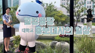 [대학생활VLOG]대학교 홍보대사의 일상 /대학진학박람회/부산/대학교홍보대사/MBC촬영/캠퍼스투어/대학생브이로그/홍보대사브이로그