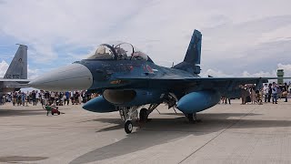 令和5年度 松島基地航空祭。F-2戦闘機機動飛行  2023.8.27