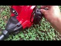 how to start a craftsman 25cc weedeater string trimmer