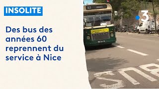 Insolite : un bus des années 1960 reprend du service à Nice