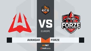 [RU] AVANGAR vs forZe | Map 1: Dust2 | ECS Season 8 Europe