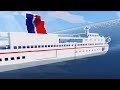 CRUISE SHIP TSUNAMI SURVIVAL! - Stormworks Multiplayer Gameplay - Sinking Ship Survival