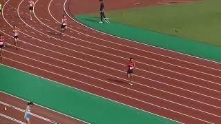 20241005博多の森カーニバル陸上 中学男子4x100mリレー予選第4組