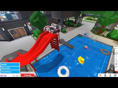 The New Bloxburg Update!! Water Slides And More... - YouTube