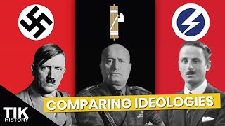 Comparing the ideologies of Hitler, Mussolini and Mosley