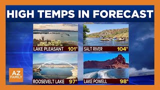 Temps nearing 110 in weekly forecast for Phoenix area