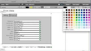 FileMaker Tutorial - 064 - Tab Control pt 2