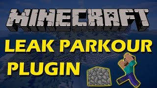 Test your players skills in Minecraft with Leak Parkour Plugin