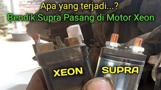 Cara pasang bendik starter supra di motor xeon karbu | DarNos Chsnnel | PAK NO TV