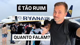 Como é voar de Ryanair