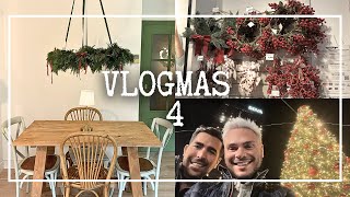 VLOGMAS 4 🎄 PASO A PASO de CORONA DE ADVIENTO 🍂 MERCADILLO de NAVIDAD MADRID ✨ Novedades en TIGER 📦