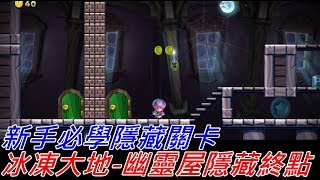 地方熊貓 New 超級瑪利歐兄弟U 冰凍大地-幽靈屋隱藏終點 | New Super Mario Bros. U Deluxe