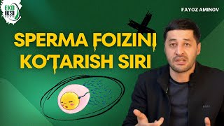 🙋‍♂️ Erkak kishini urugʻini sifatini, foizini koʻtarish usuli