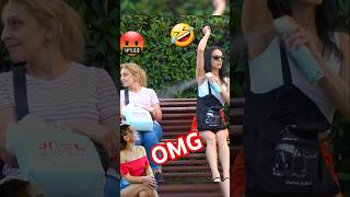 😱 Woman Was In Shock 🤯 Spray Prank 😂 #shortsfeed #crazyvideo #funnyvideos