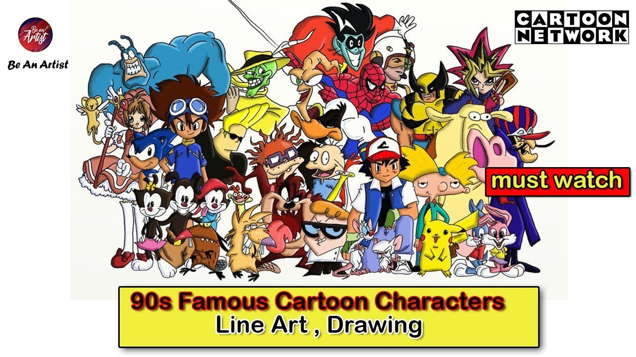 90s Cartoon Characters