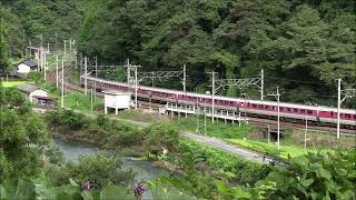 伯備線・布原駅通過特急やくも