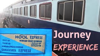 Vlog 31 | Hool Express Full Journey : Timings, Fares, and Stops | Best Train from Ukhra to Howrah