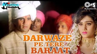 Darwaje Pe Tere Baarat - Video Song l Krishna l Sunil Shetty, Karisma Kapoor
