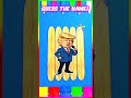 Donald Trump sings bling bang bang born DIY #viral #art #donaldtrump #blingbangbangborn #roblox #fyp