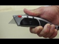 universal utility knife with auto load changing system