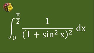 3rd method to evaluate the definite integral using basic techniques