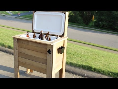 How to Build a Rustic Cooler -- by Home Repair Tutor How to Build a Rustic Cooler -- by Home Repair Tutor