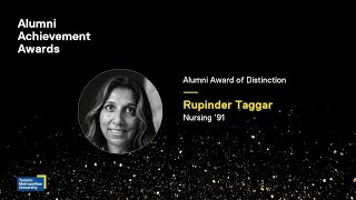 2024 Alumni Achievement Award recipient, Rupinder Taggar, Nursing ’91