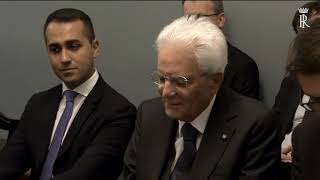 Mattarella incontra la Leadership Italian American Congressional Delegation