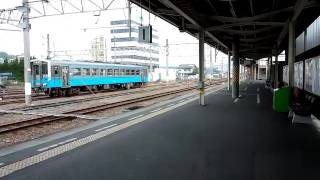 伊予灘ものがたり大洲編　松山駅入線～発車と伊予大洲駅発車(3)