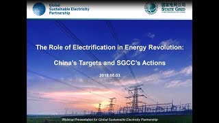 GSEP webinar: China and the global energy revolution