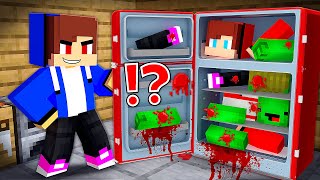 FAKE JJ Killed Mikey and JJ in FREEZER in Minecraft Challenge - Maizen