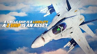 2 Ship F-16 Vipers Vs 2 Ship F/A-18C Hornet | Digital Combat Simulator | DCS | BVR |