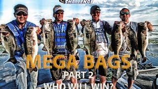 Lake Okeechobee Giant Bass Battle Part 2 - Scott Martin vs. Jacob Wheeler