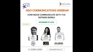 NGO Communications webinar