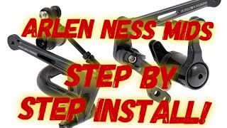 Step By Step Arlen Ness Mid Control Kit Install For Harley Davidson Touring Models