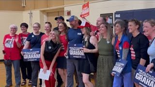 Graham Platner attends town hall organized by union nurses