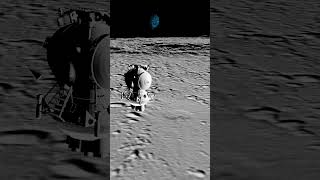 Moon footage taken from Apollo mission Moon #apollomission #earth