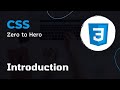 CSS Introduction | CSS Crash Course: Essential Concepts for Beginners | CSS Zero to Hero