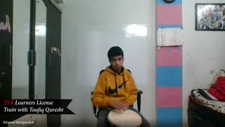 TFR Taufiq Qureshi - Djembe | Learners License 03 | Students in the Spotlight Atharva