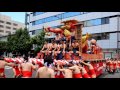 カッパの神輿 the mikoshi of kappa ！！久留米九千坊！！水の祭典久留米まつり！！