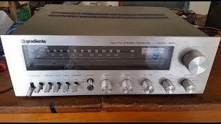 Manutenção - Receiver Gradiente Model 1200 (FM não funciona)