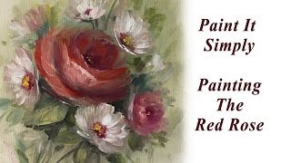 Painting Red Rose