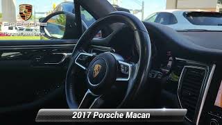 Certified 2017 Porsche Macan Base, Vienna, VA UP24292A