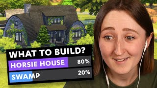 i let my VIEWERS decide my entire sims build