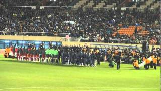 【U-22日本代表】2011年11月27日　選手入場