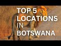 Top 5 Places To Visit in BOTSWANA | Africa Safari