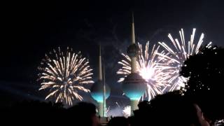 Kuwait's 50th Anniversary Constitutional Celebration : Biggest Fireworks Show Ever