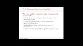 Market Mix Modeling and ROI Optimization