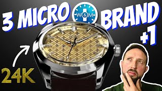 Un OROLOGIO D'ORO made IN THAILANDIA? - 3 MICROBRAND +1 che (forse) NON CONOSCI Ep.#16