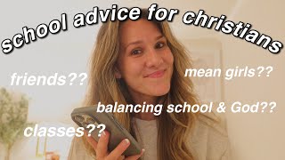 BACK TO SCHOOL TIPS FOR CHRISTIAN TEENAGERS 📚🤍📝